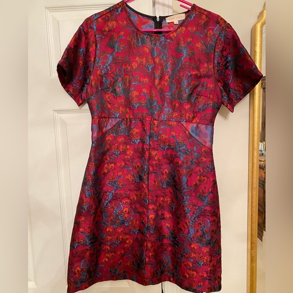 Eight Sixty Metallic Print Mini Dress - Picture 1 of 4